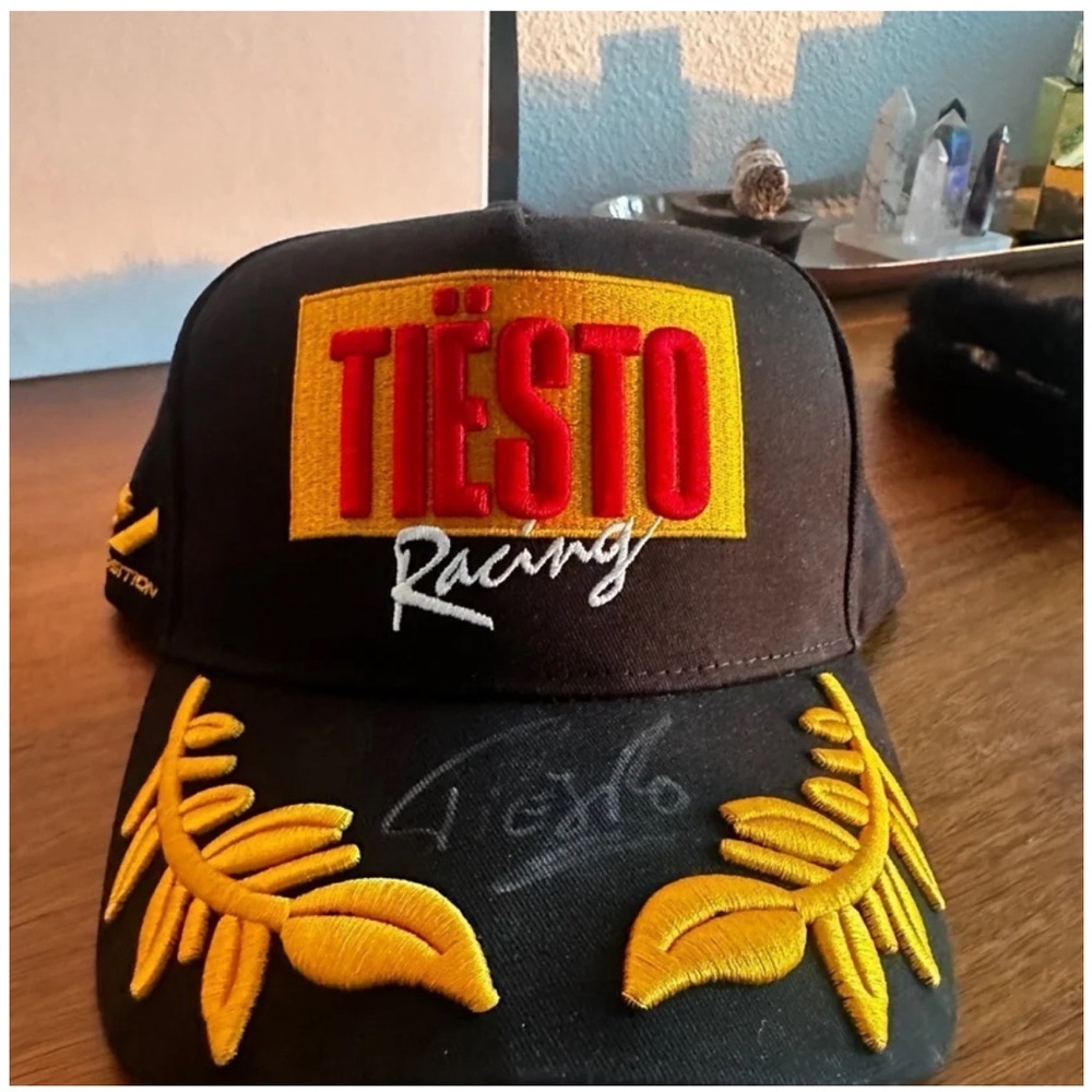Tiësto Racing F1 Hat SIGNED by Tiesto